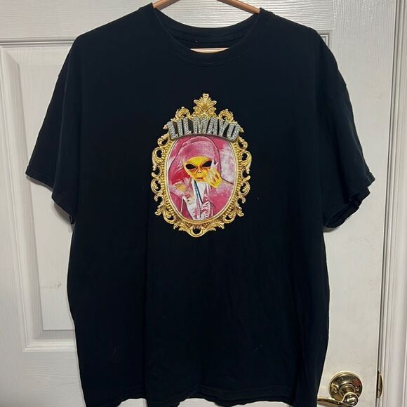 🔥🔥 SUCC INTERNATIONAL “LIL MAYO” Graphic Tee - Men Sz XL - EXCELLENT Condition - Picture 1 of 6